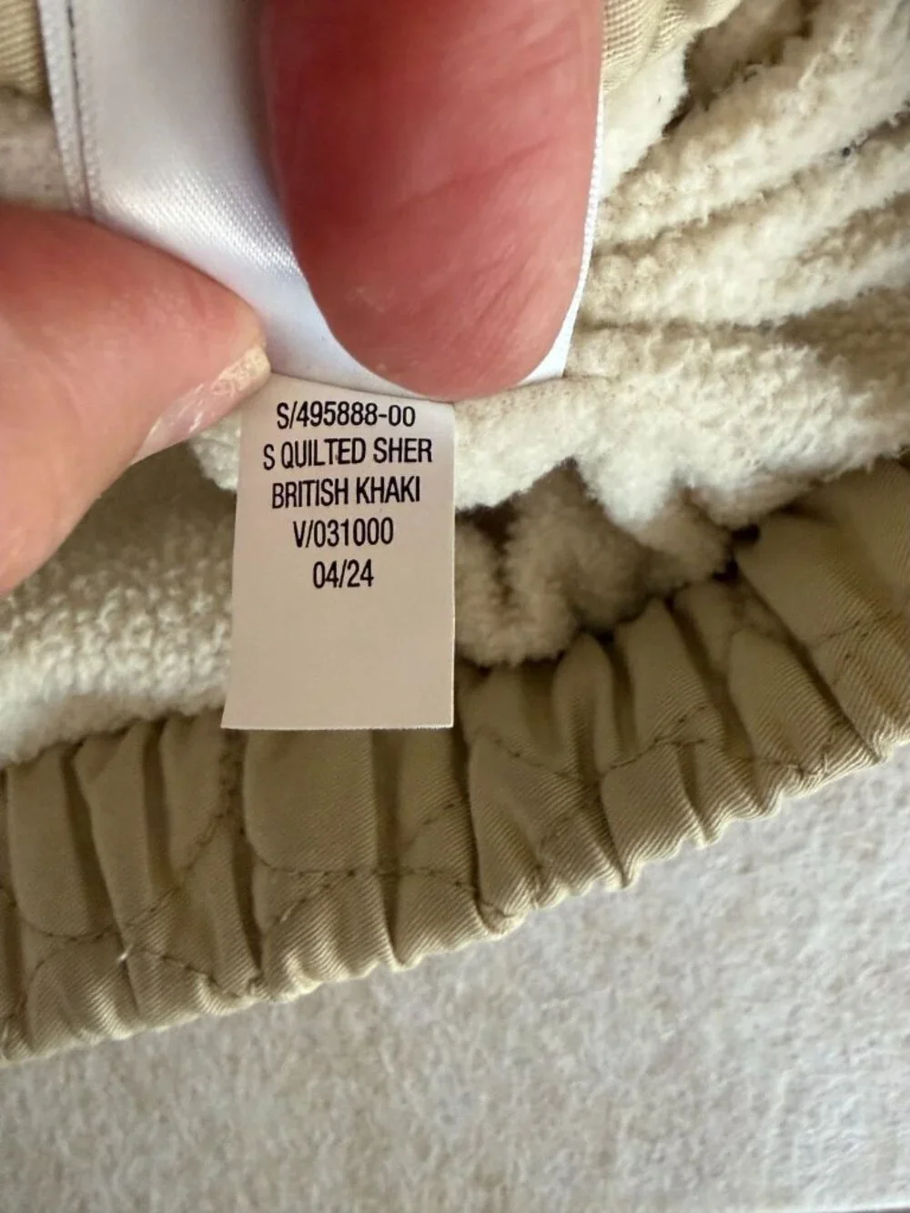 Toddler 3T Quilted Boho Jacket Beige Heart Print Button Up Cotton Lined